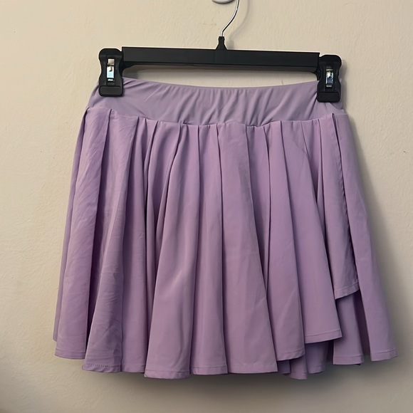 Outdoor Voices Lavender Ace 4" Pleated Mini Skort - Picture 7 of 10